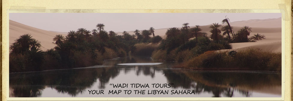 YOUR  MAP TO THE LIBYAN SAHARA